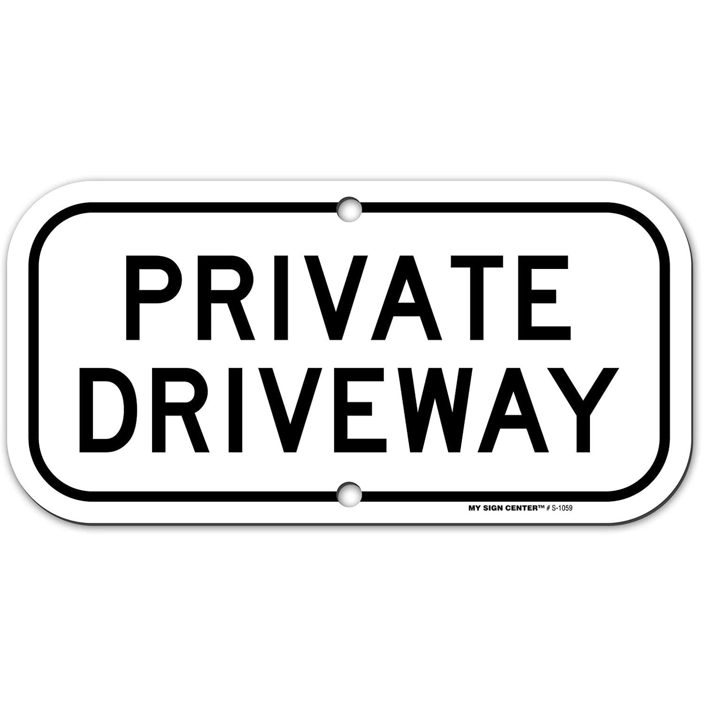 Private Driveway Sign