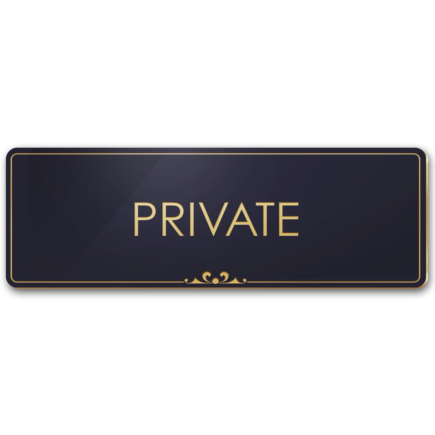 Private - Laser Engraved Sign
