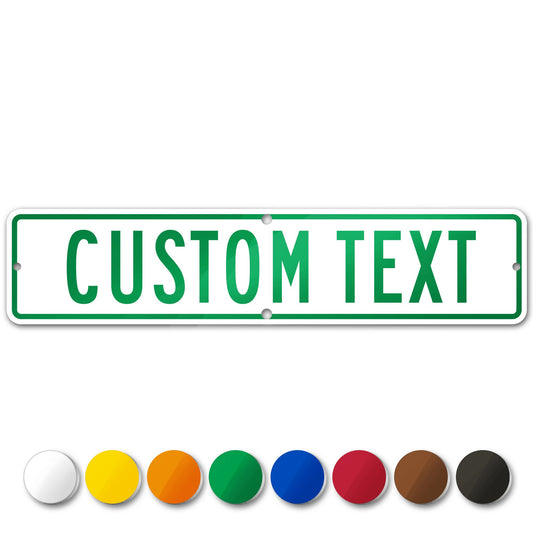 Custom Street Sign Personalized Road Signs Room Decor 4