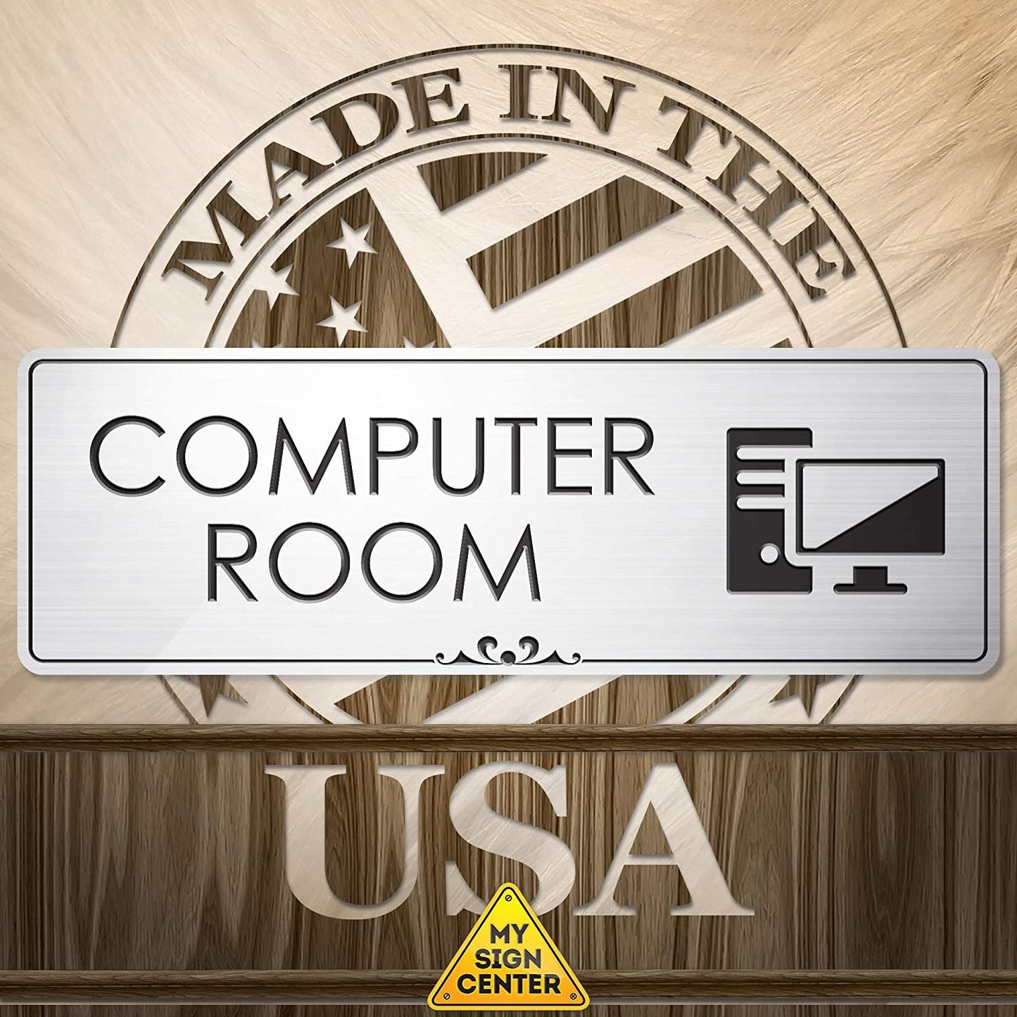 Computer Room Sign for Office/Workplace Storage