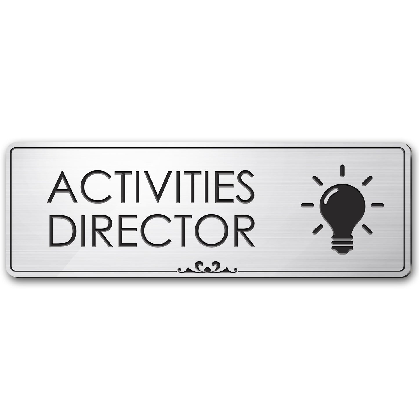 Activities Director Sign Funny Desk Gifts Sign