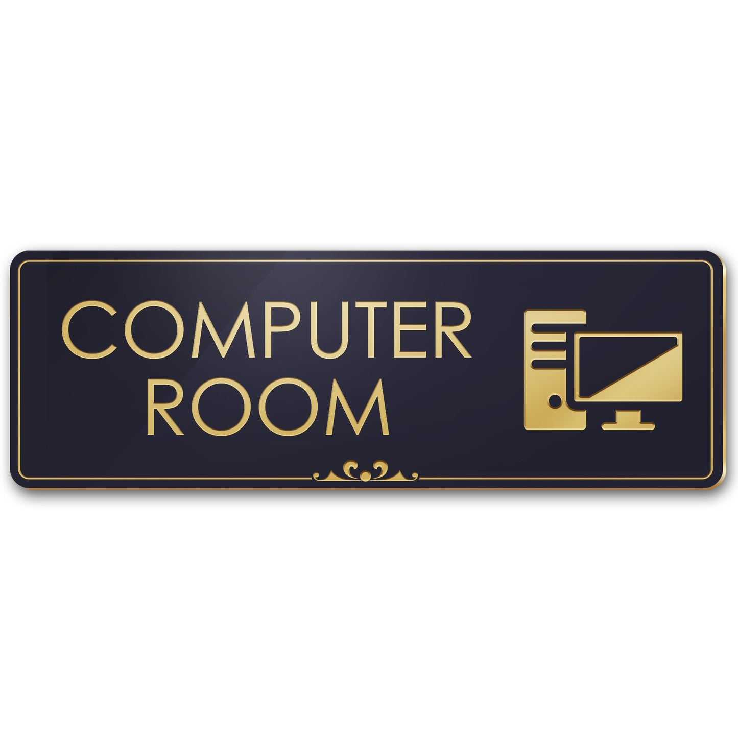 Computer Room Sign for Office/Workplace Storage