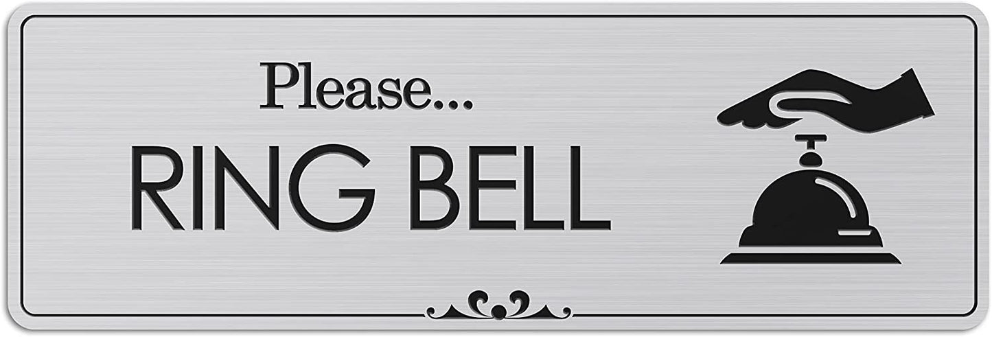 Please Ring Bell - Laser Engraved Sign 2