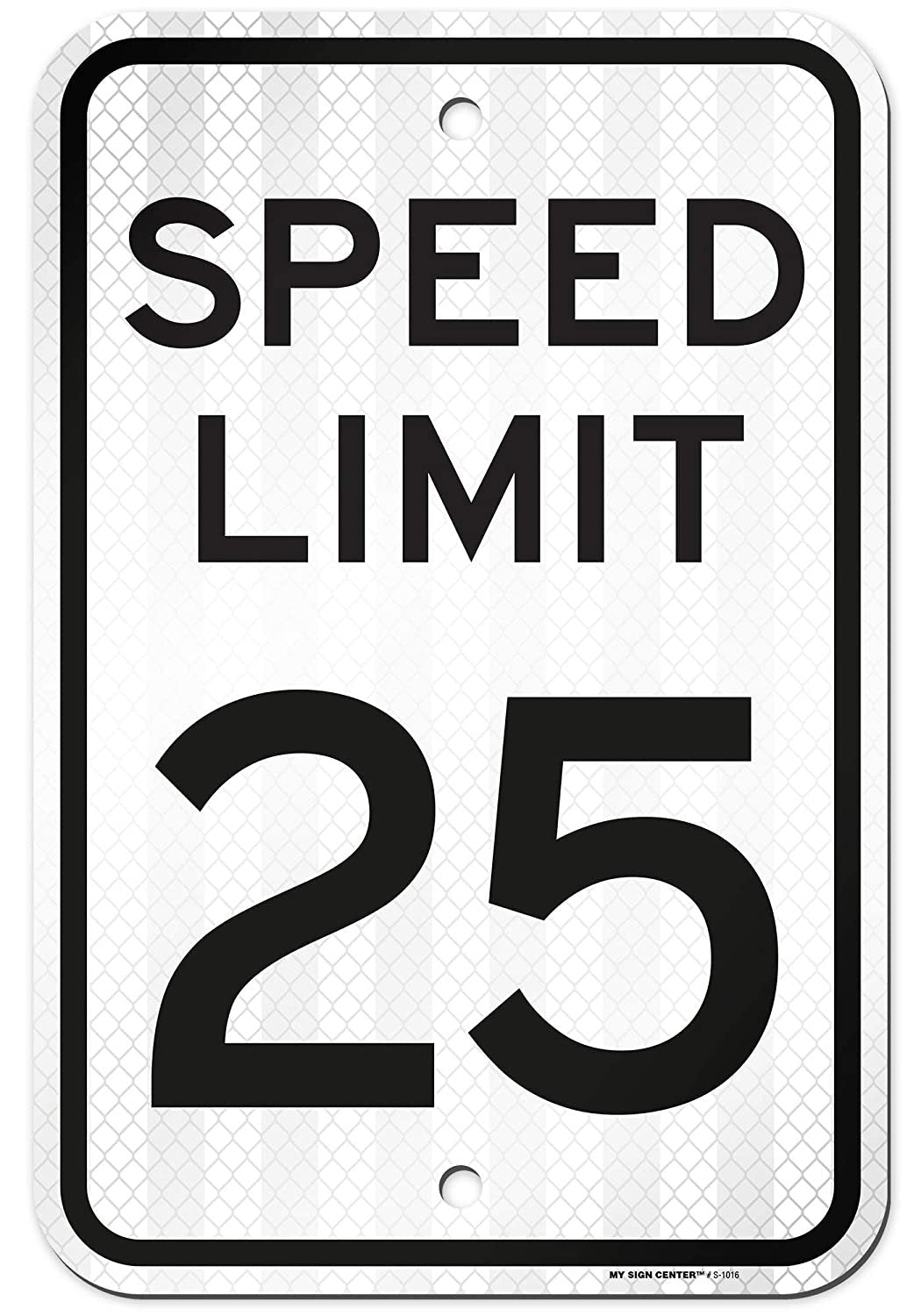 25 MPH Speed Limit Sign