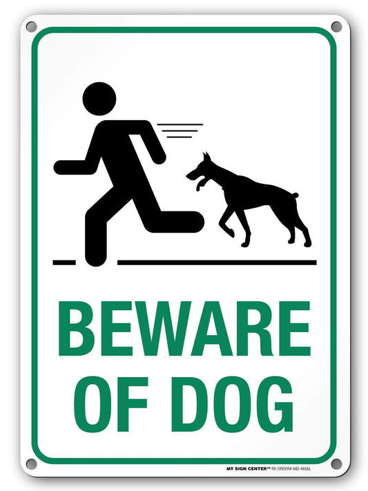 Beware of Dog Sign 1