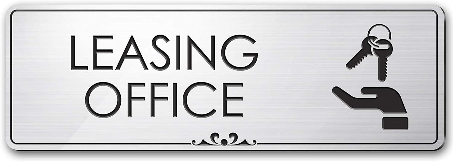 Leasing Office Sign Office Door Sign