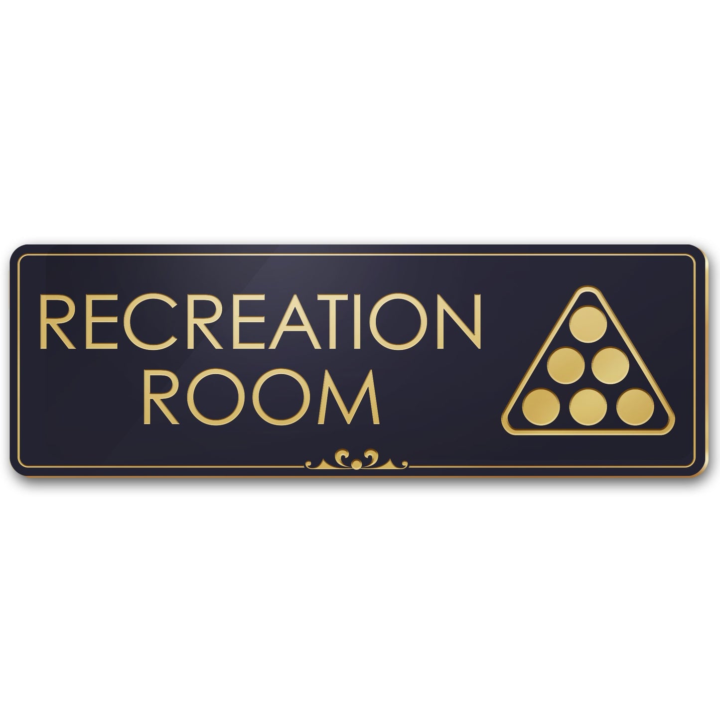 Recreation Room Sign