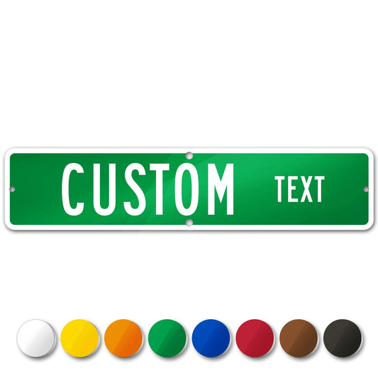 Custom Street Sign Personalized Road Signs Room Decor 2