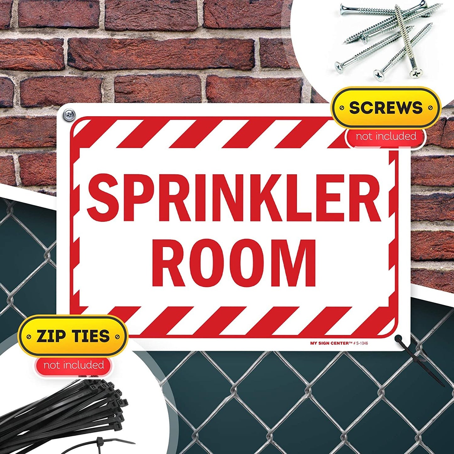 Fire Sprinkler Sign