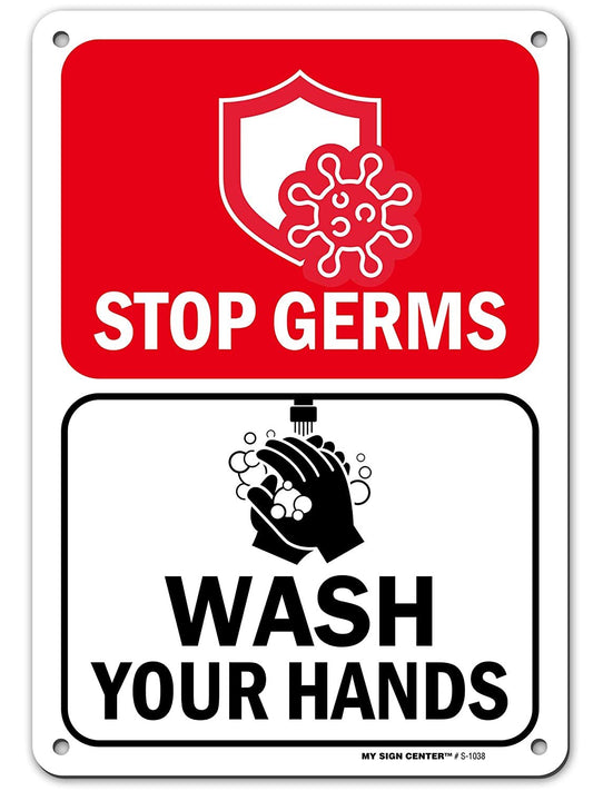 Corona Virus Wash Your Hands Sign