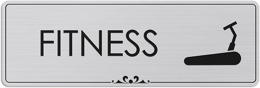 Fitness - Laser Engraved Sign