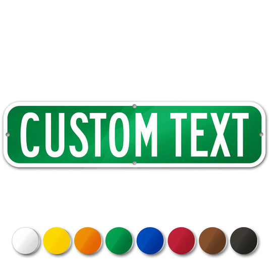 Custom Street Sign Personalized Road Signs Room Decor 10