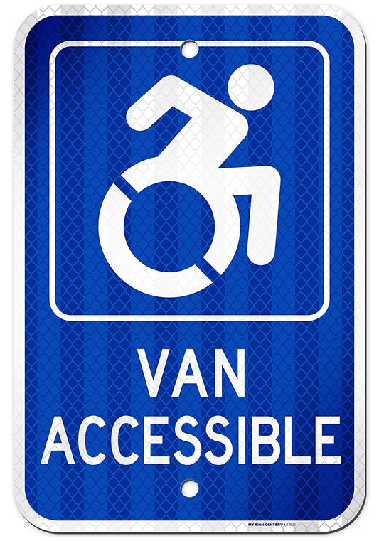 Van Accessible Handicap Parking Sign 2