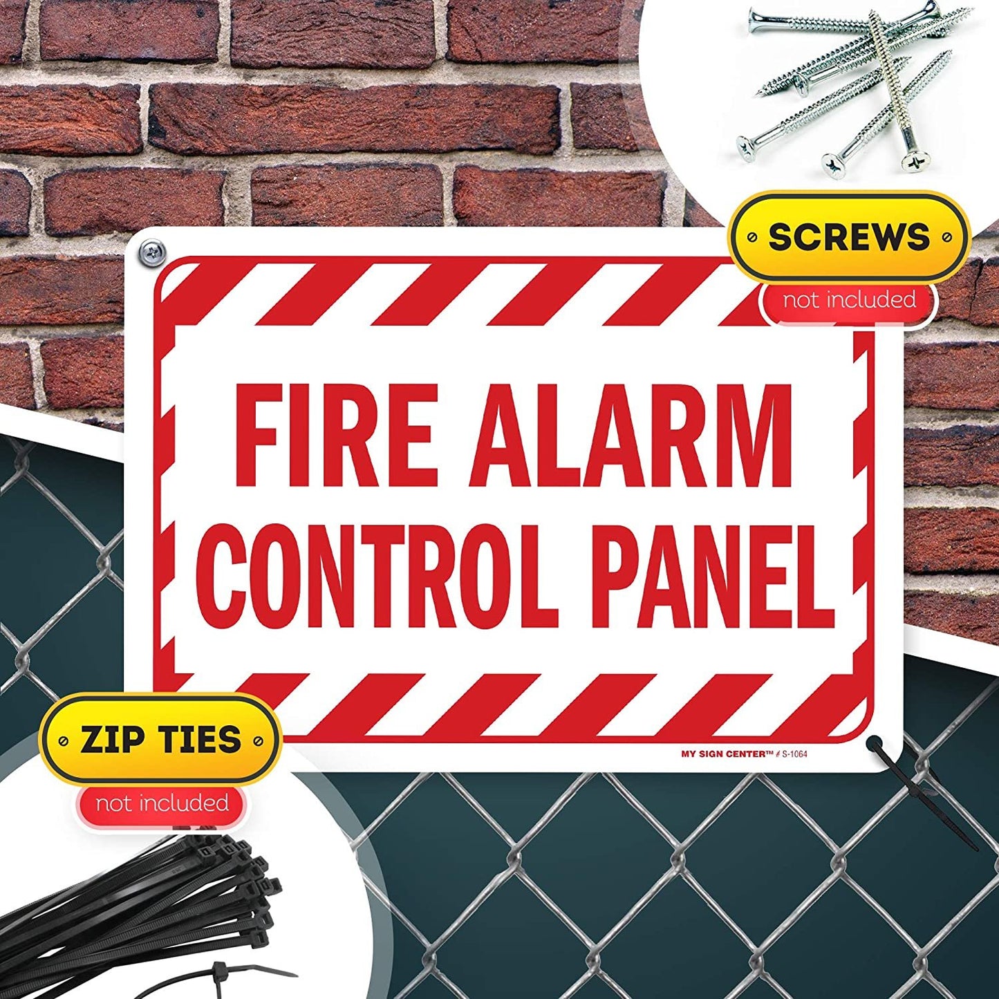 Fire Alarm Control Panel Sign