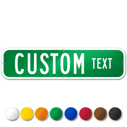 Custom Street Sign Personalized Road Signs Room Decor 3