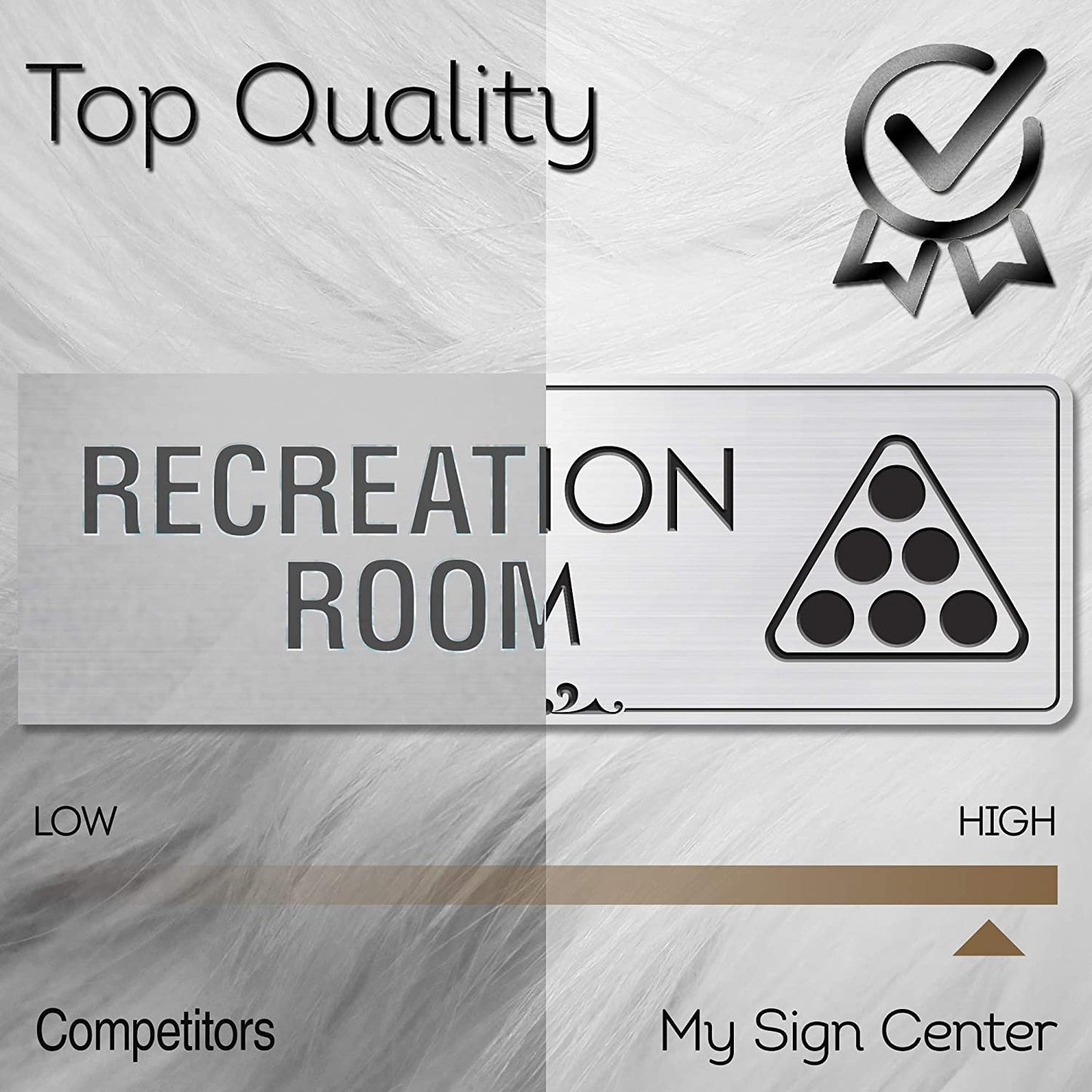 Recreation Room Sign