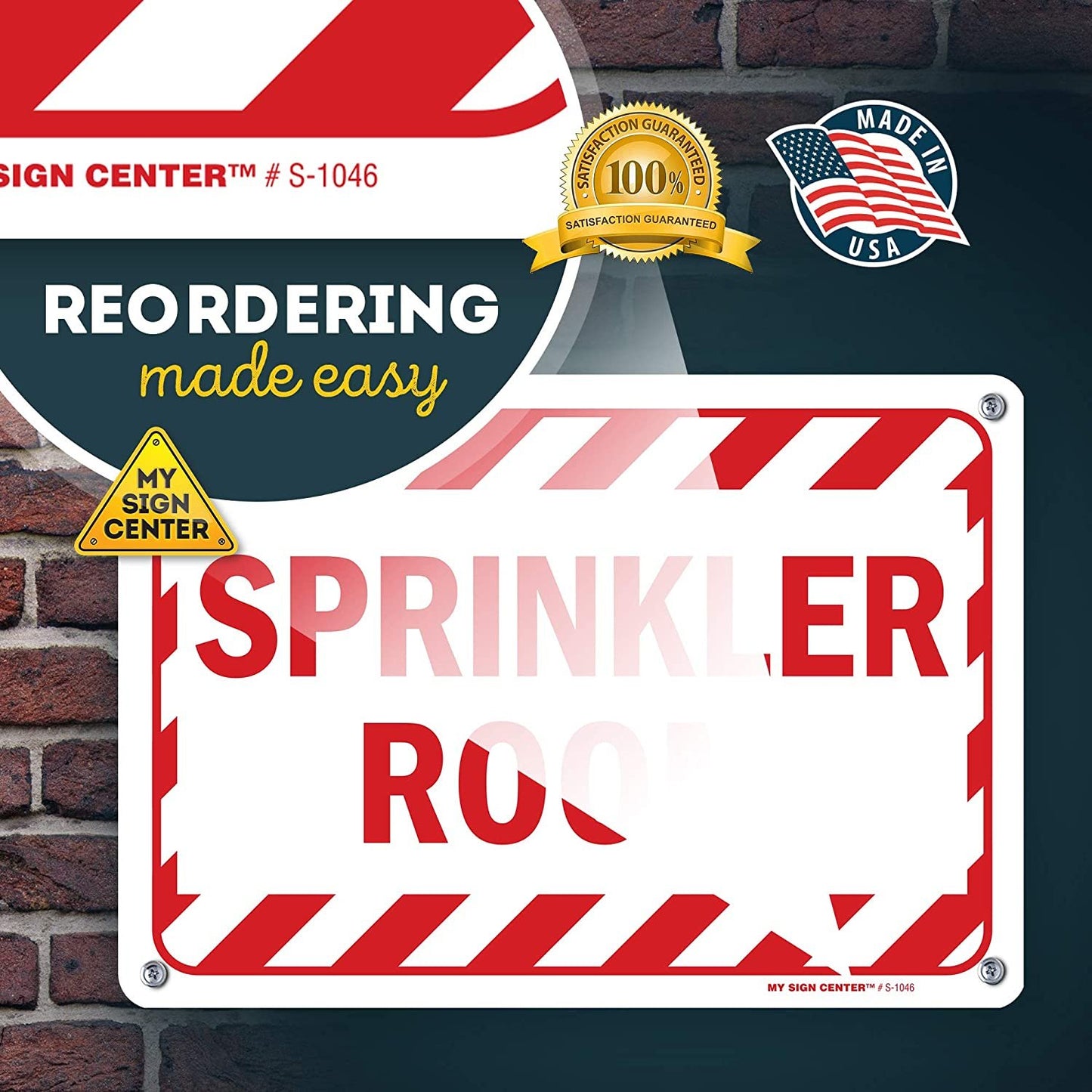 Fire Sprinkler Sign