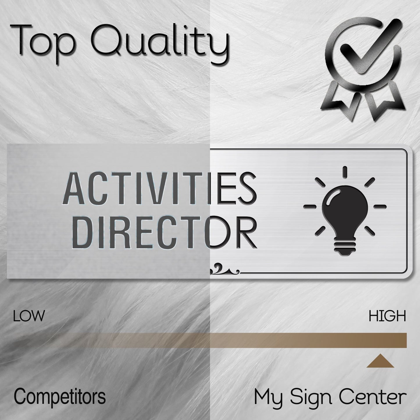 Activities Director Sign Funny Desk Gifts Sign