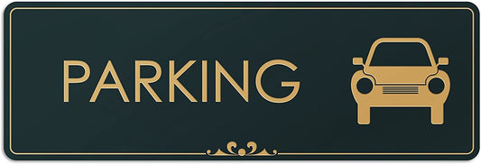 Parking - Laser Engraved Sign 1