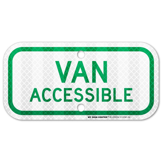 Van Accessible Handicap Parking Sign 7